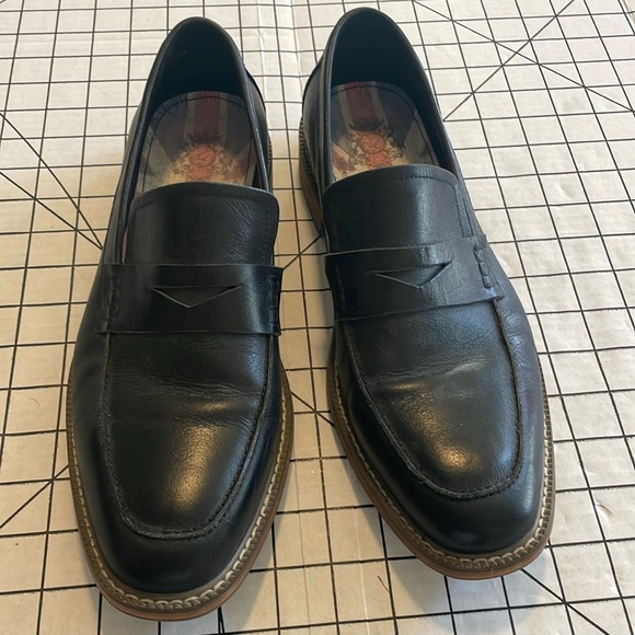 English Laundry black loafers men’s size 10, like new - Picture 1 of 7